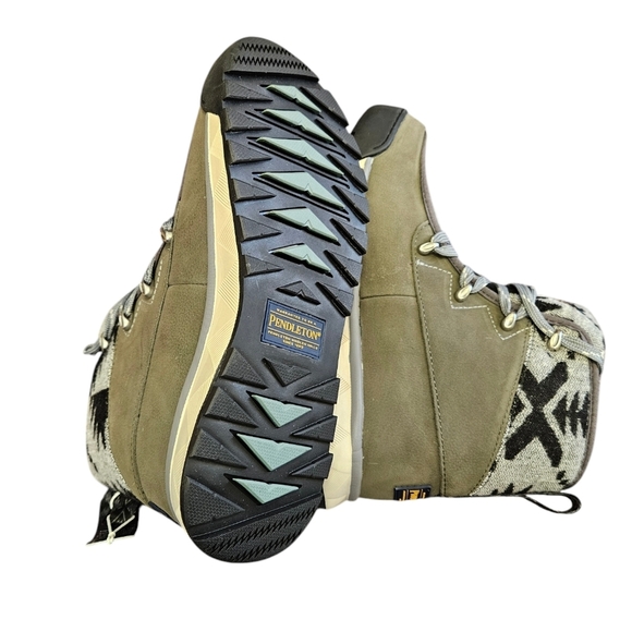 Pendleton Torngat Trail Leather Insulated Hiking Boots Spider Rock Womens NEW - Picture 7 of 8
